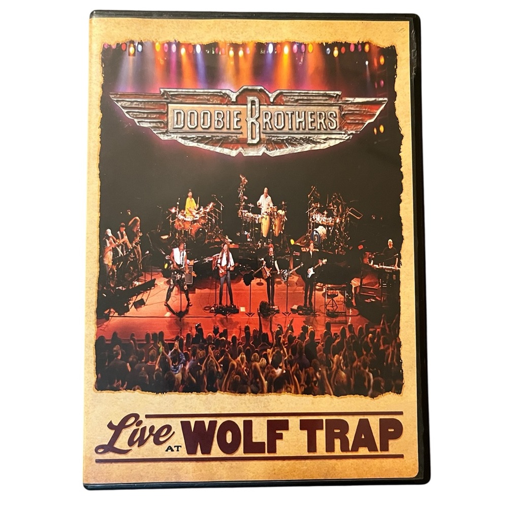 🎬 🎼”The Doobie Brothers: Live at Wolf Trap” DVD ((Like New))🎼🎬